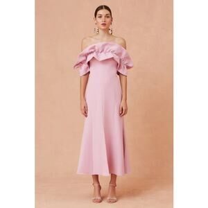 Keepsake The Label Compose Midi Dress Candy Size XL